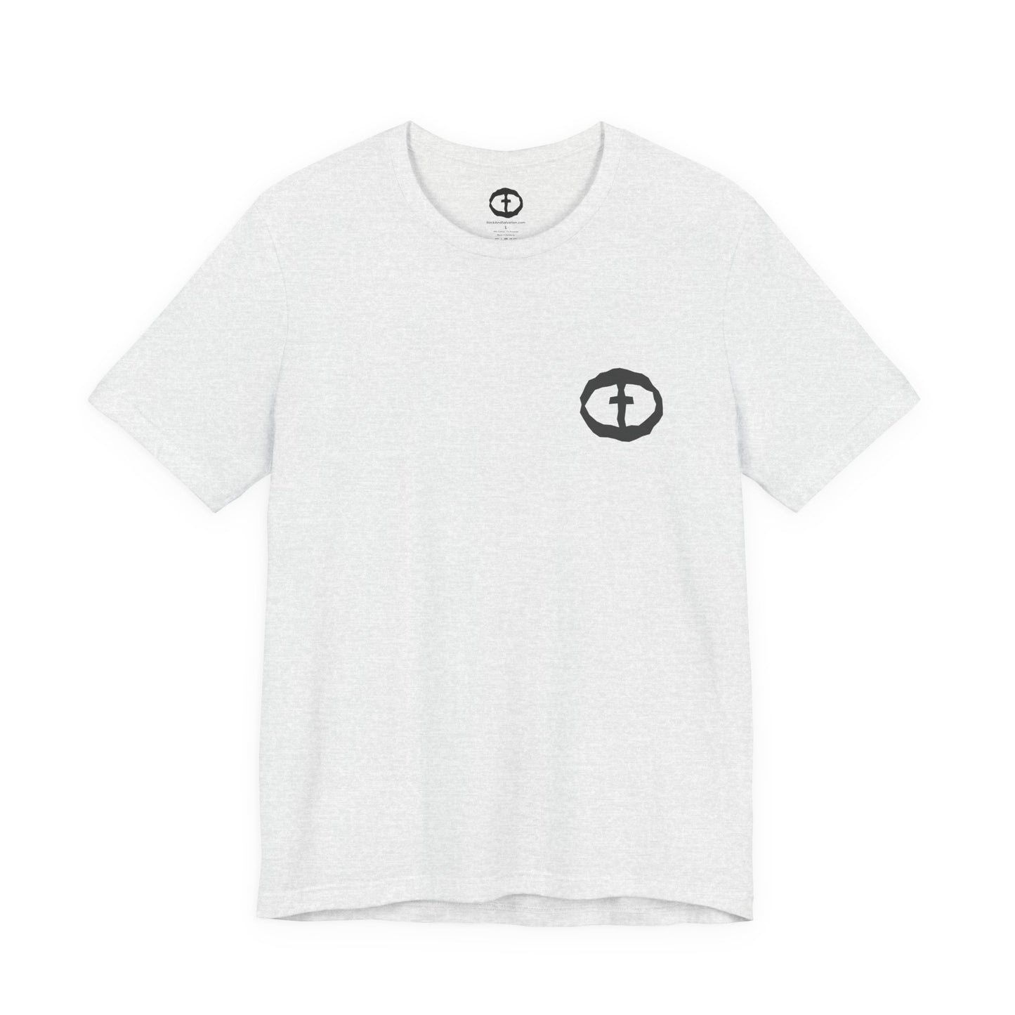 Rock and Salvation Men's Cotton Lightweight Tee - Ash