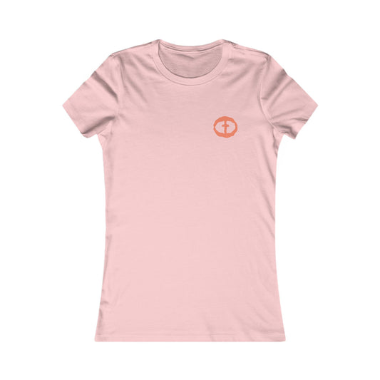 Summer Vibe Waves Women's Cotton Lightweight Tee - Pink