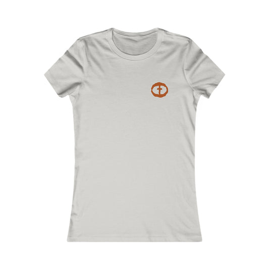 Lake Time Women's Cotton Lightweight Tee - Silver