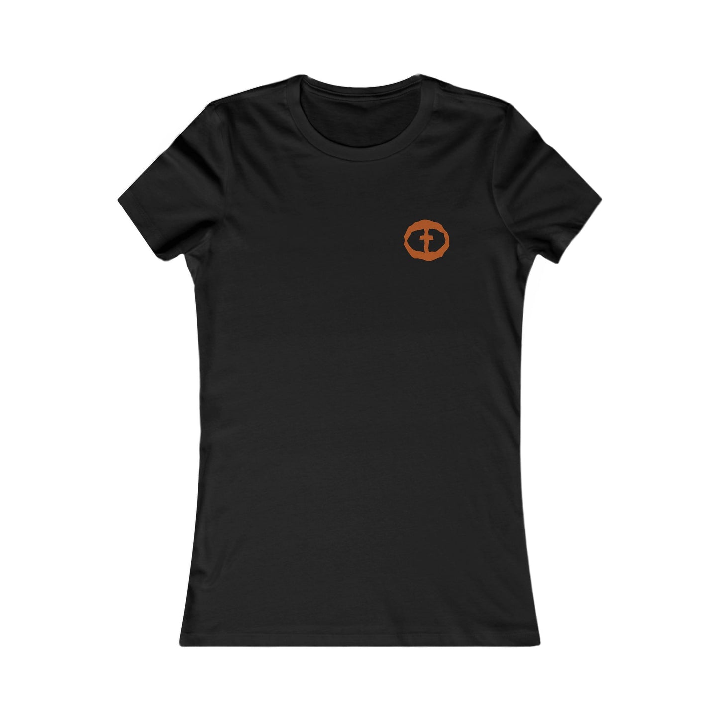 Lake Time Women's Cotton Lightweight Tee - Black