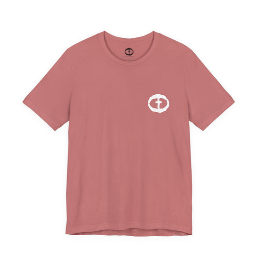 Rock and Salvation Men's Cotton Lightweight Tee - Mauve