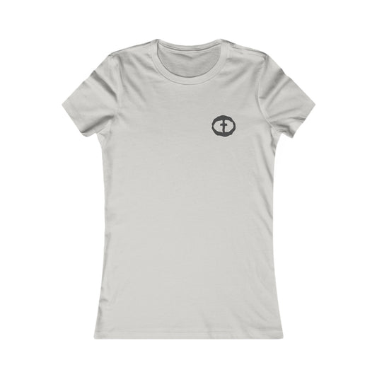 Rock and Salvation Women's Cotton Lightweight Tee - Silver