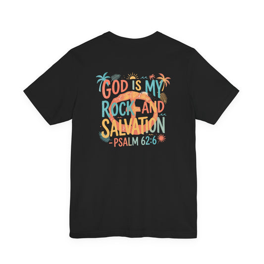 Summer Vibe Men's Cotton Lightweight Tee - Black