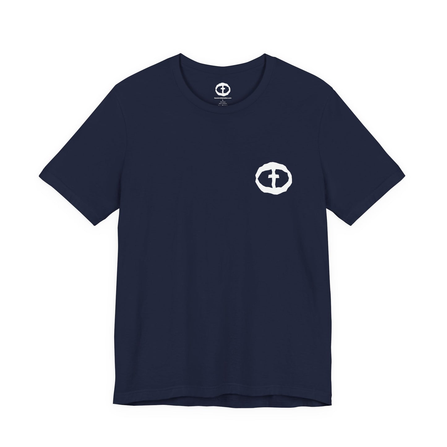 Rock and Salvation Men's Cotton Lightweight Tee - Navy