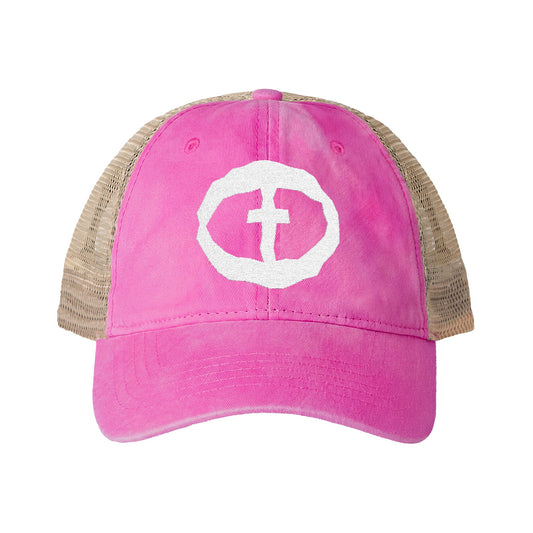 Tess Women's Ponytail Cap - Pink