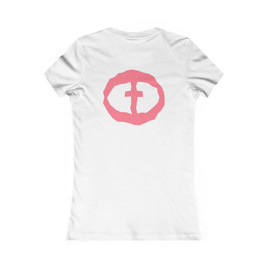 Rock and Salvation Women's Cotton Lightweight Tee - White