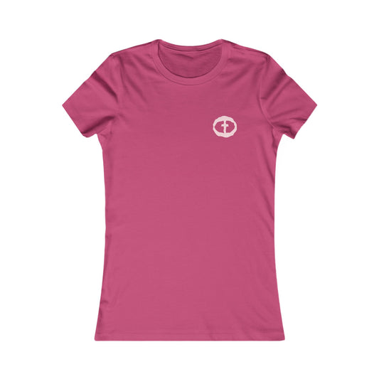 Rock and Salvation Women's Cotton Lightweight Tee - Berry