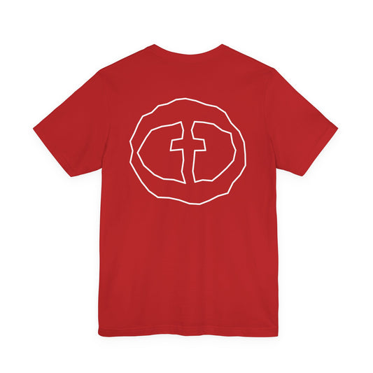 Rock and Salvation Men's Cotton Lightweight Tee - Red