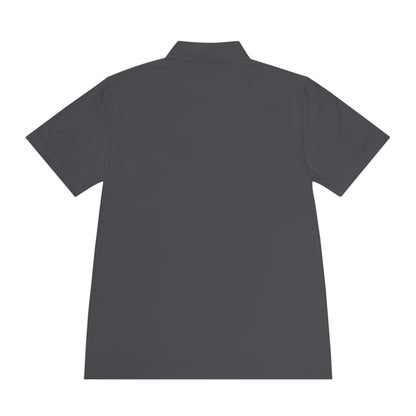 Lightweight Polo with White Rock and Salvation Print