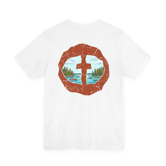 Lake Time Men's Cotton Lightweight Tee - White