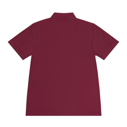 Lightweight Polo with White Rock and Salvation Print