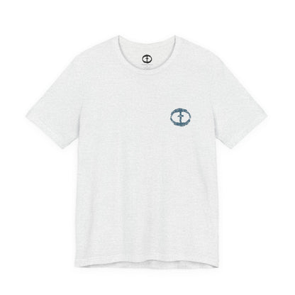 Summer Vibe Waves Men's Cotton Lightweight Tee - Grey