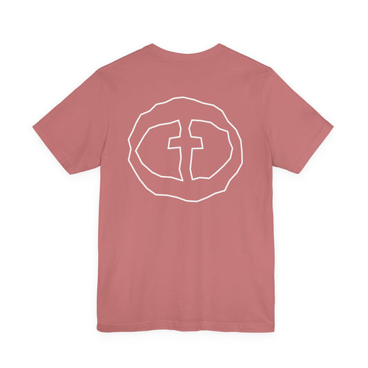 Rock and Salvation Men's Cotton Lightweight Tee - Mauve