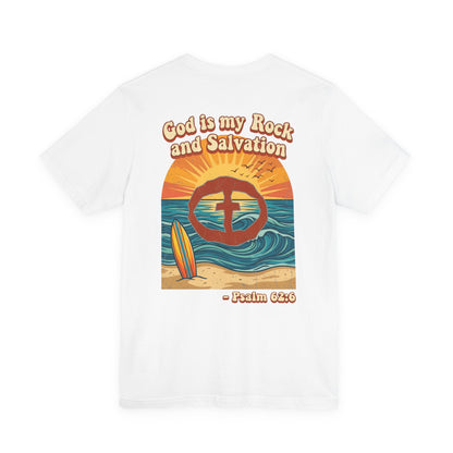 Retro Ocean and Surf Men's Cotton Lightweight Tee - White