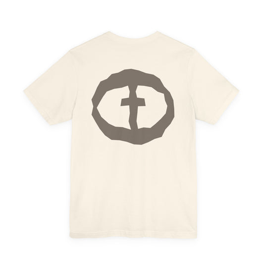 Classic Rock and Salvation Mens Tee - Natural | Rock and Salvation