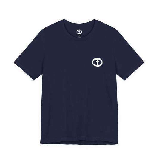 Seeking Jesus Men's Cotton Lightweight Tee - Navy