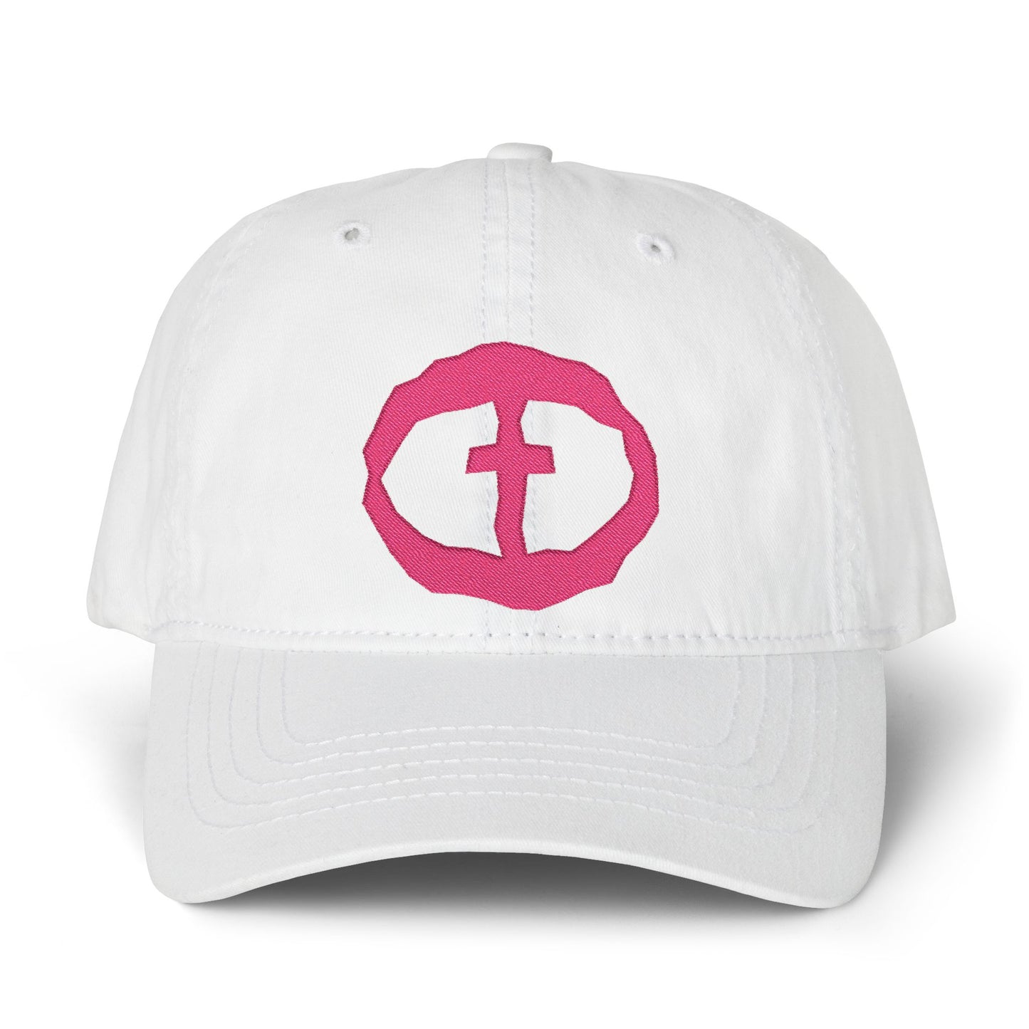 Cassie Women's Ponytail Cap - White