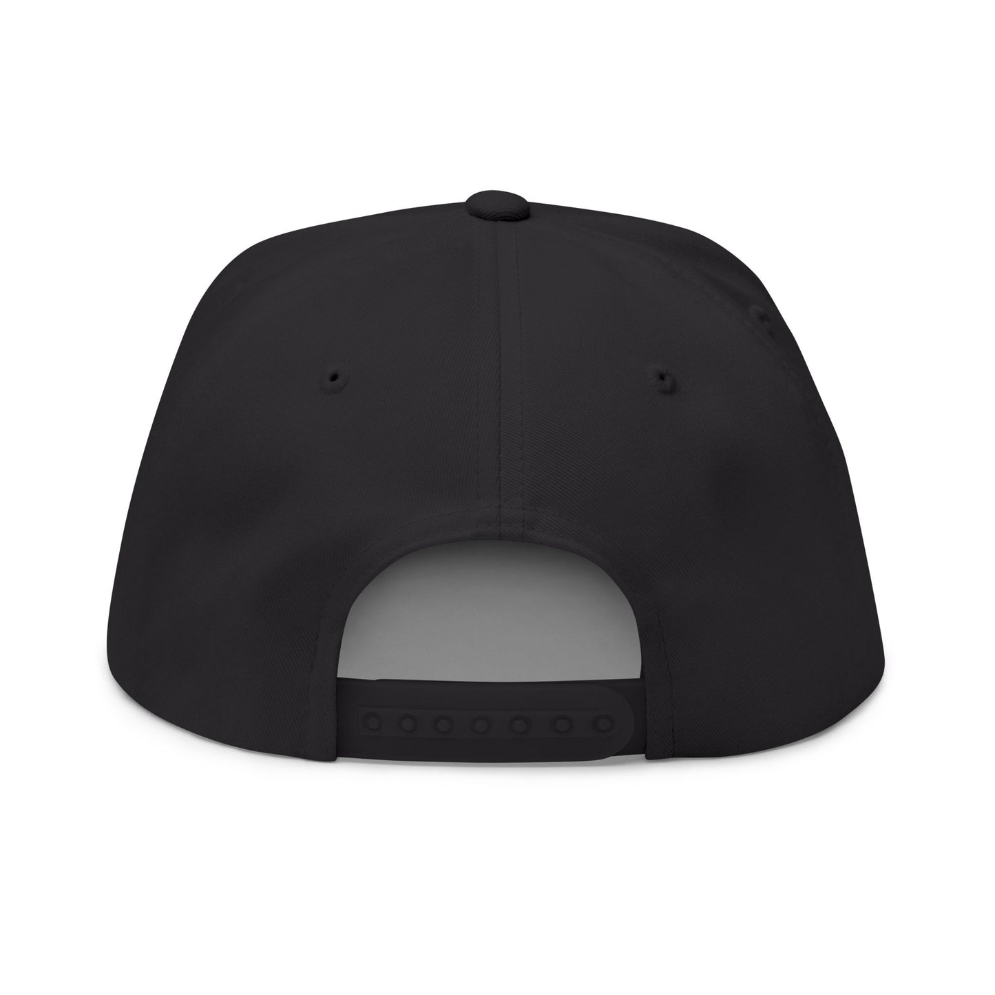 Flat Bill Snapback Cap - Offset Gray Rock and Salvation