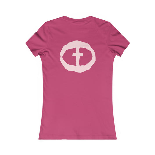 Rock and Salvation Women's Cotton Lightweight Tee - Berry
