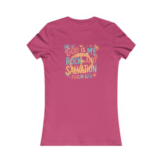 Summer Vibe Women's Cotton Lightweight Tee - Berry