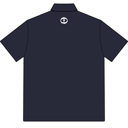 Cotton Polo with Rock and Salvation on Front and Back