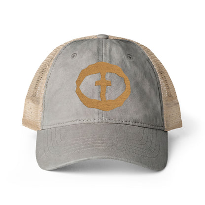 Tess Women's Ponytail Cap - Light Grey