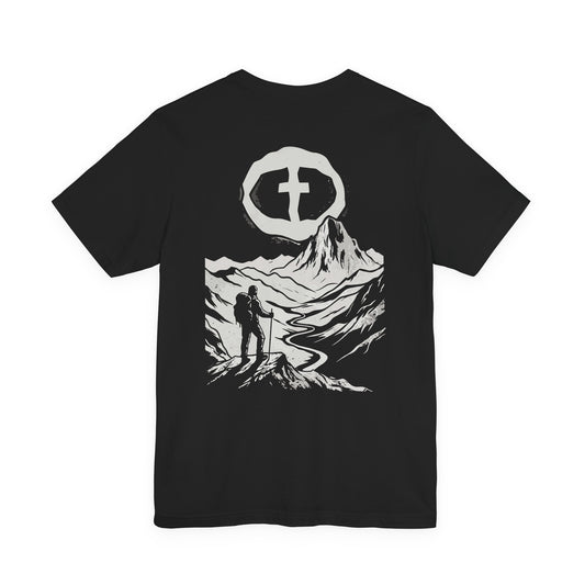 Seeking Jesus Men's Cotton Lightweight Tee - Black
