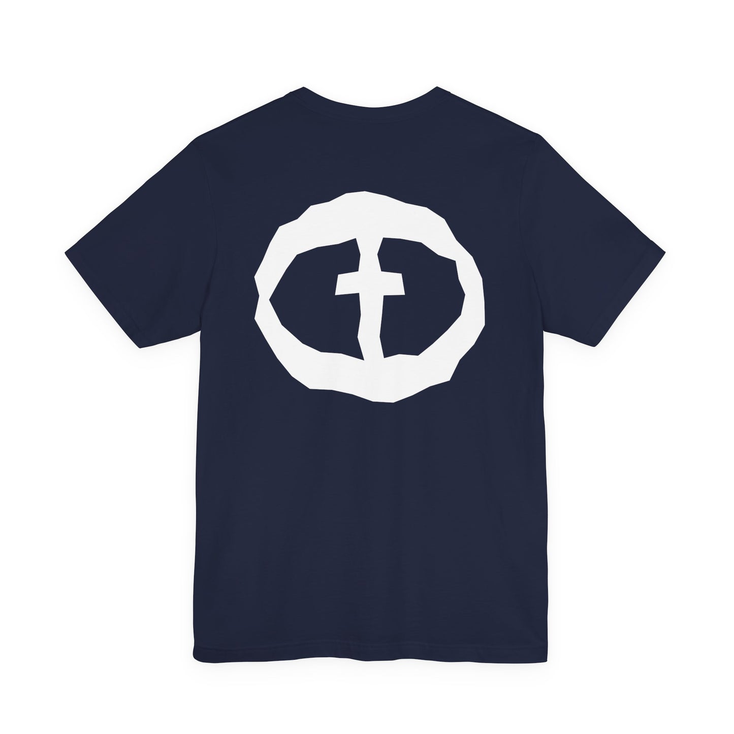 Rock and Salvation Men's Cotton Lightweight Tee - Navy