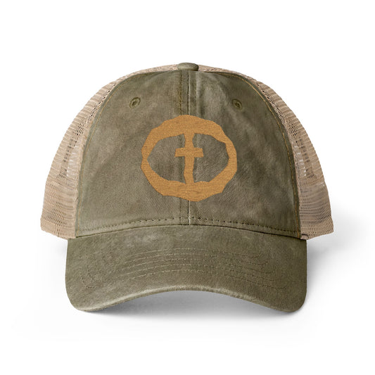Tess Women's Ponytail Cap - Olive